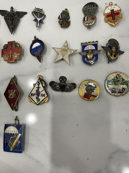 Lot insignes militaire Médaille WWI