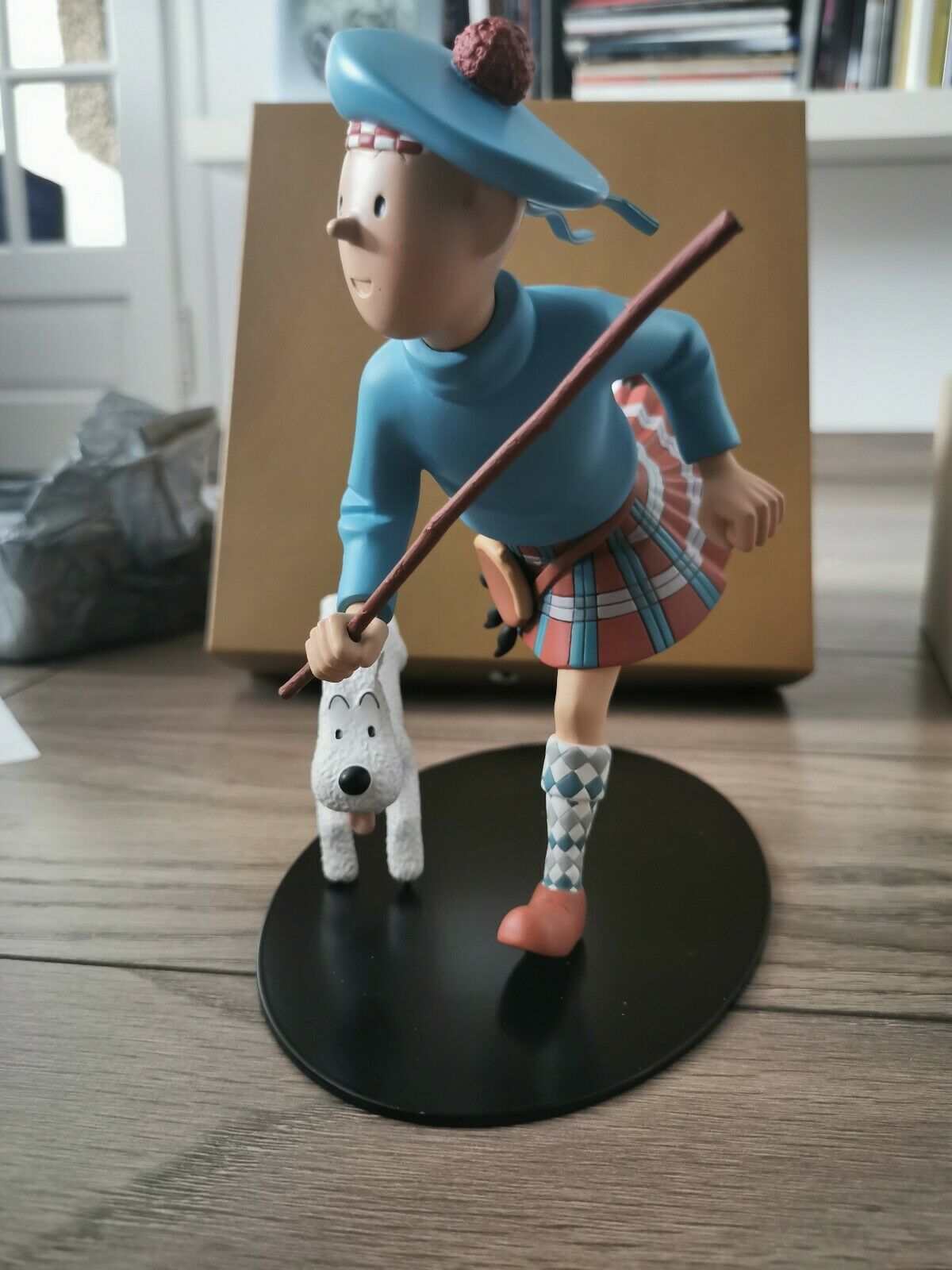 Statuette Tintin Écossais Moulinsart
