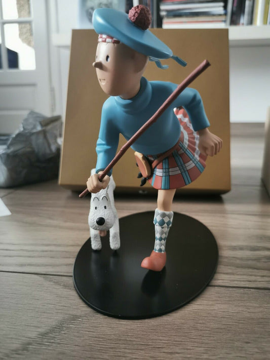 Statuette Tintin Écossais Moulinsart