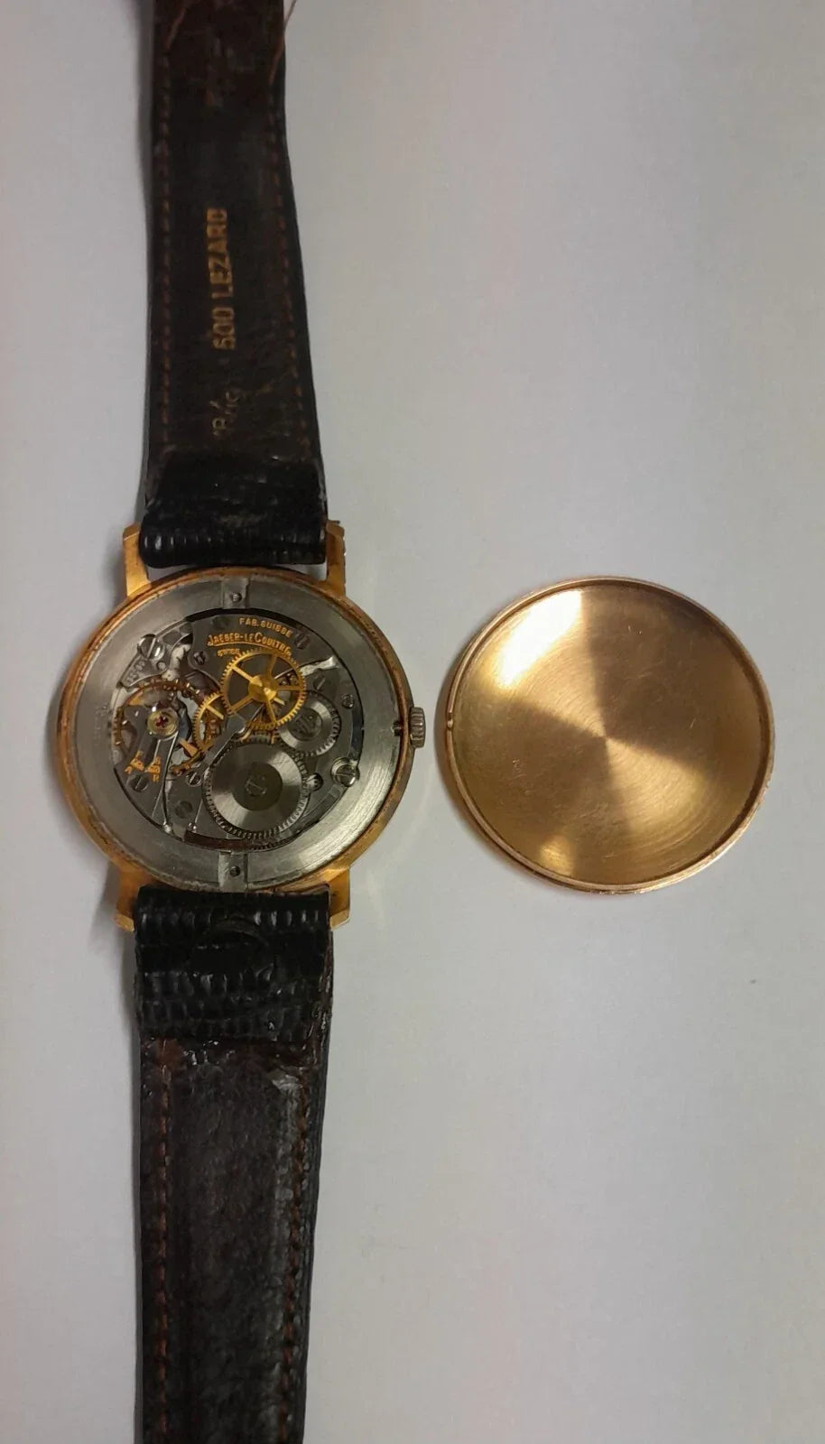 Montre Jaeger LeCoultre K800/C 18 carats  1960