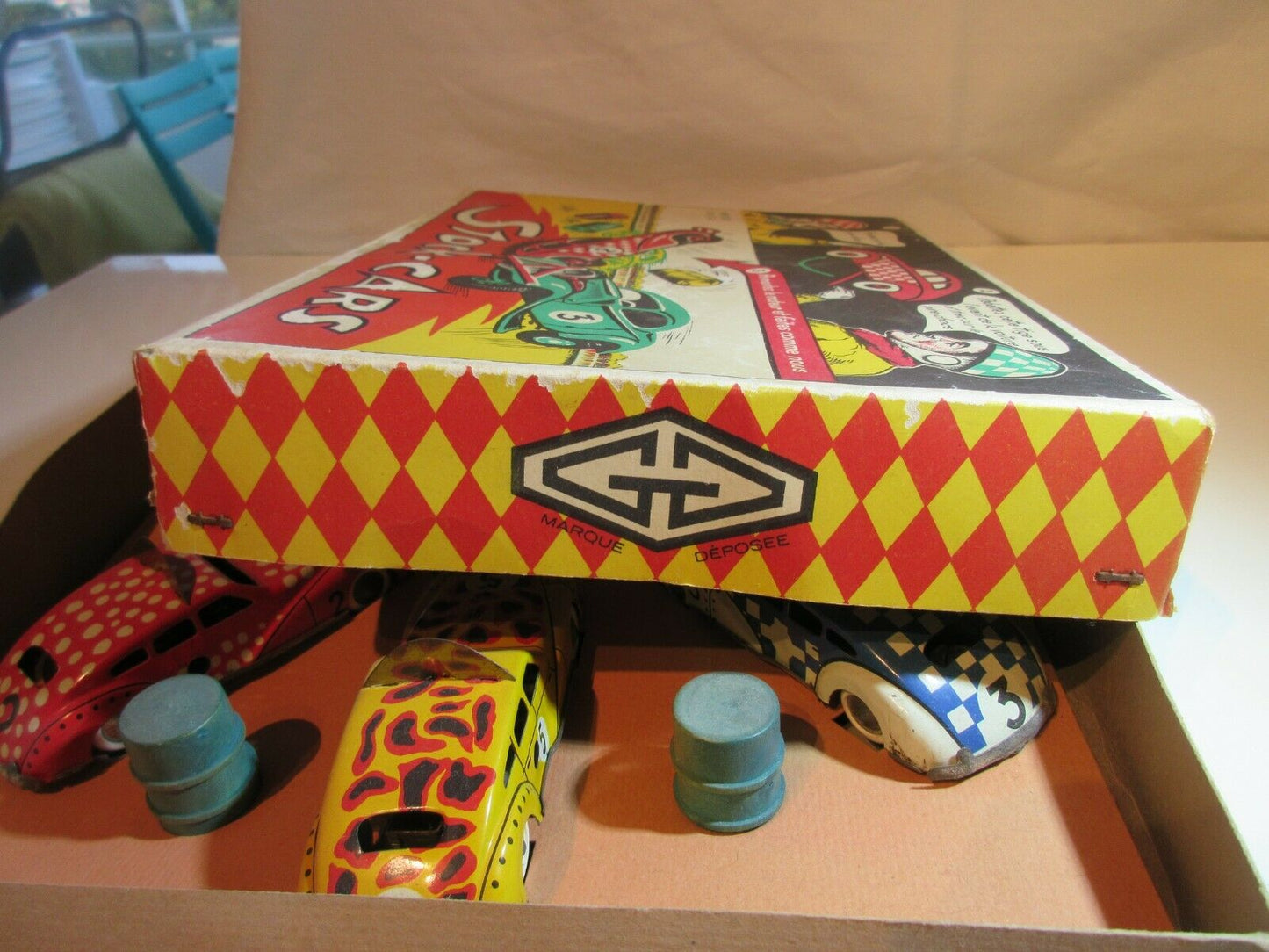 ANCIEN COFFRET CAR GUSTAVE GAUMIER ORIGINAL