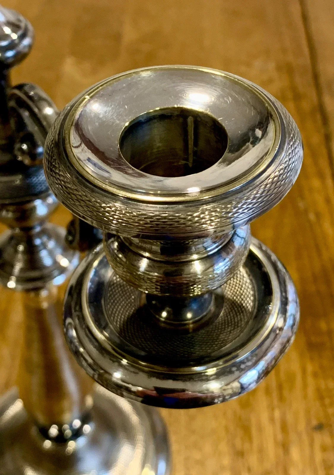 Candélabre chandelier en argent Christofle