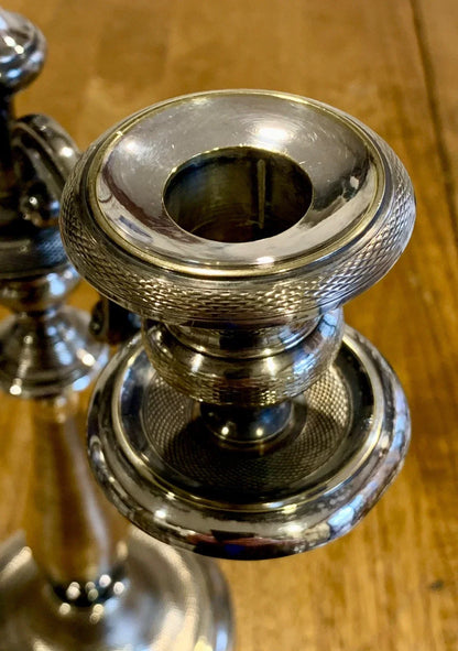 Candélabre chandelier en argent Christofle