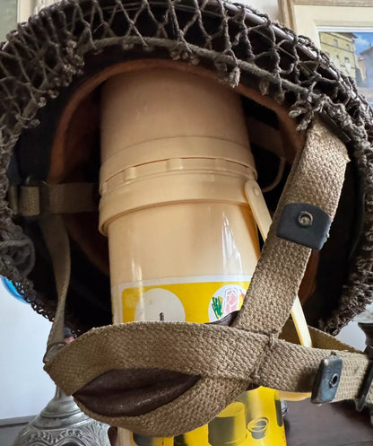 SUPERBE CASQUE GB MK III PARACHUTISTE BRITANNIQUE BMB 1944 SECONDE GUERRE MONDIALE WW2