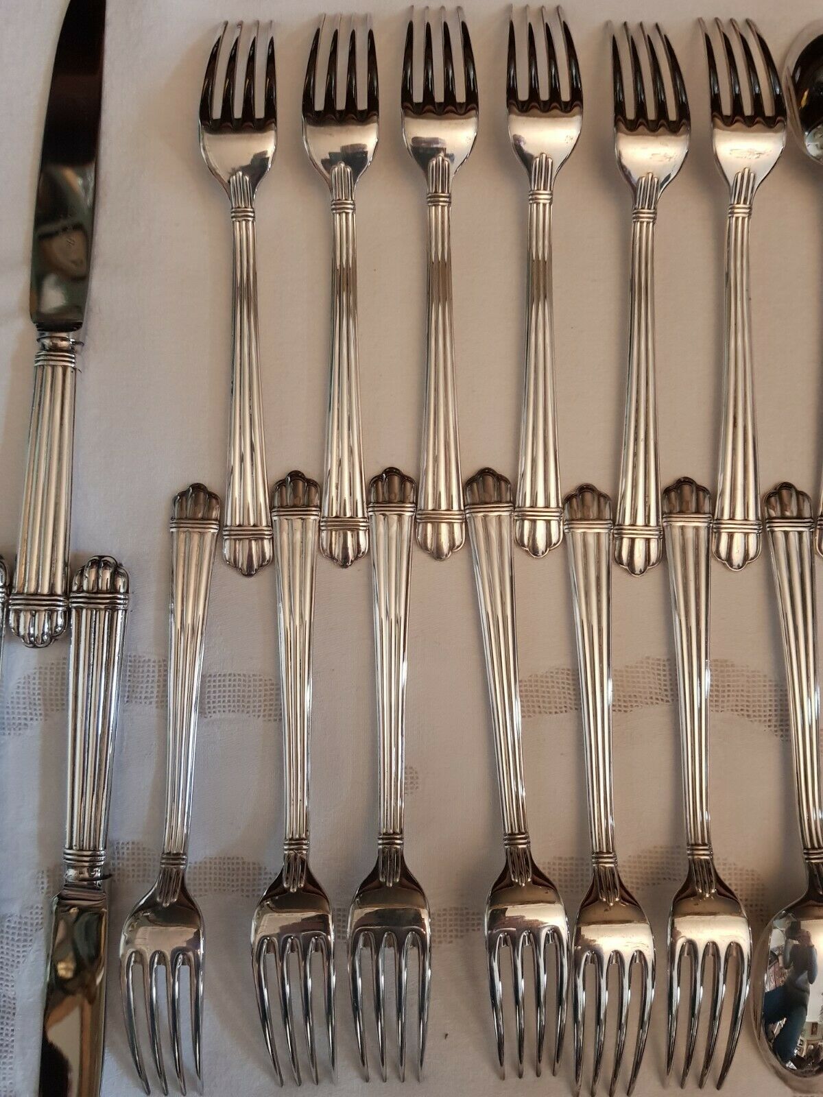 Ménagère Christofle 46 pièces en métal argenté