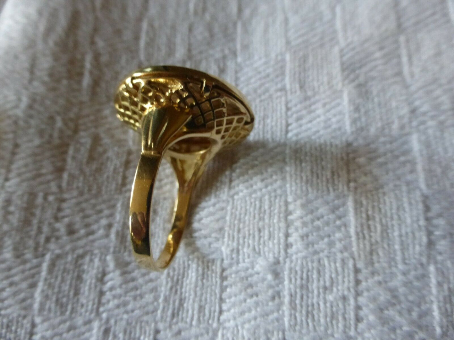 BAGUE OR JAUNE 18 CARATS PIÈCE OR 20 FRS MARIANNE