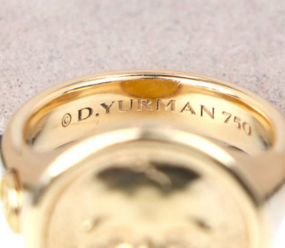 Bague chevalière en or jaune 18 carats