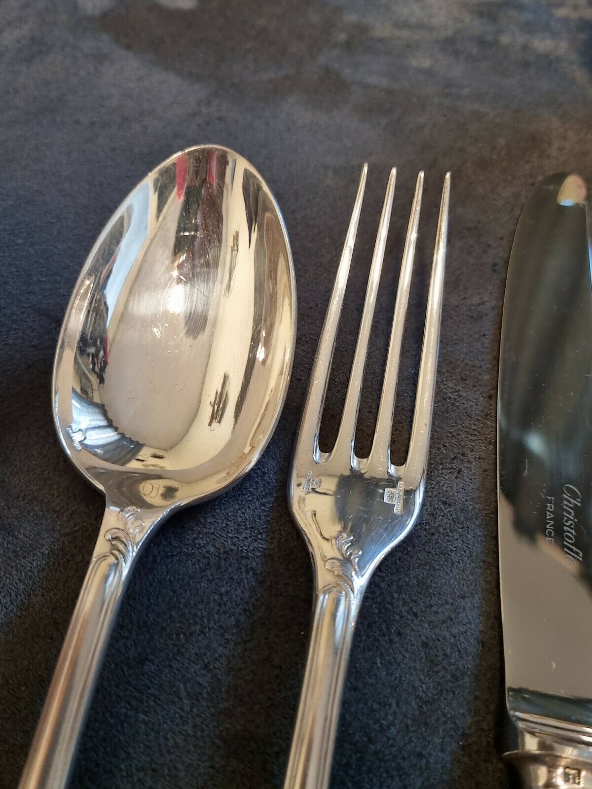 Ménagère en métal argenté Christofle