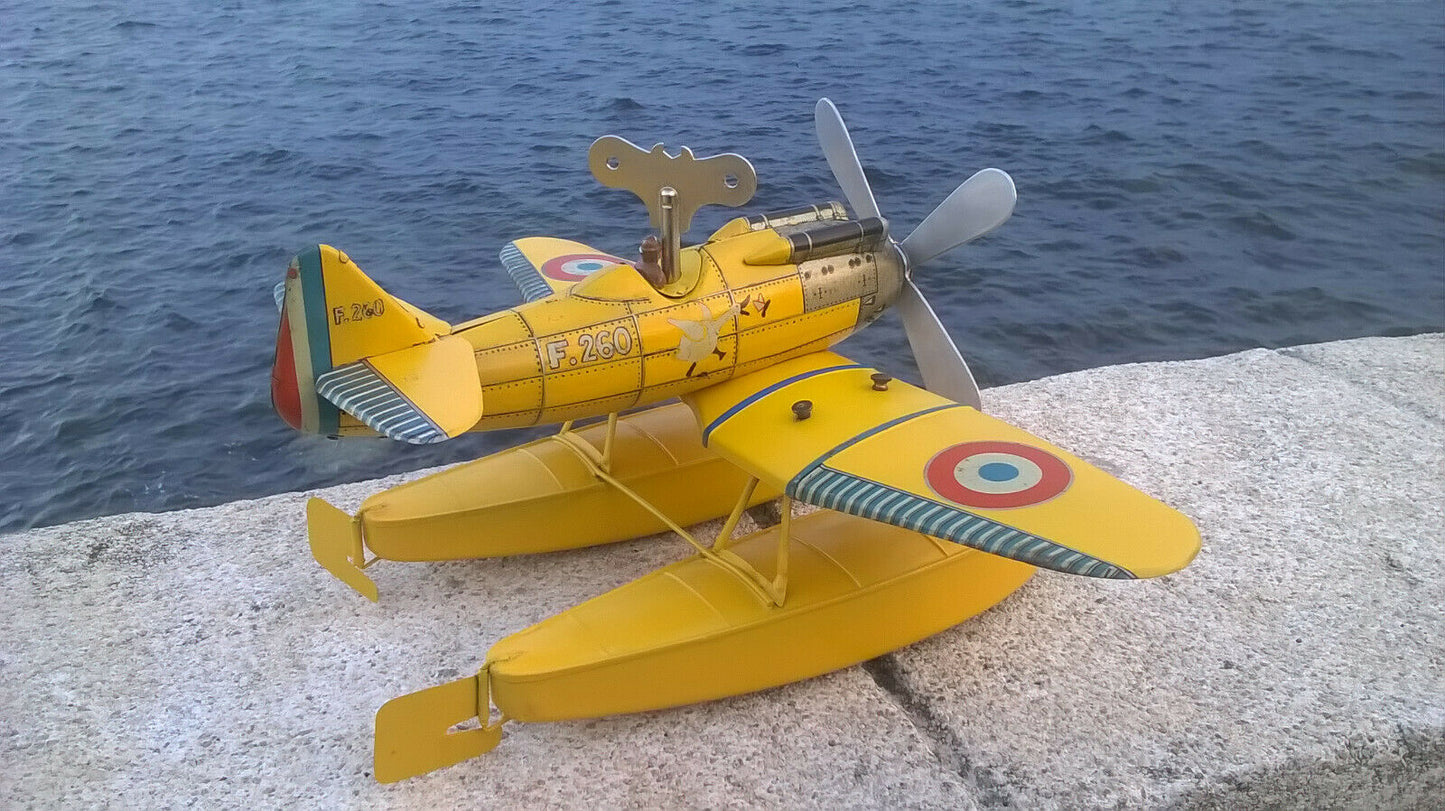 JOUETS ANCIENS JEP HYDRAVION BATEAU CANOT VOILIER DE BASSIN