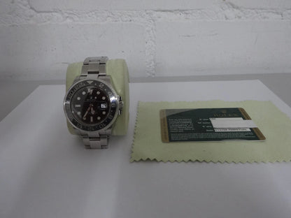 Rolex GMT-Master II Oyster Perpetual 116710LN – Acier inoxydable – Cadran noir – 40 mm