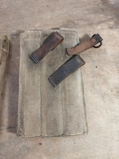 Lot de portes chargeurs Militaria Allemand WW2