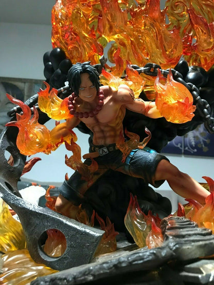 STATUE ONE PIECE: PORTGAS D.ACE TSUME ART HQS N°545