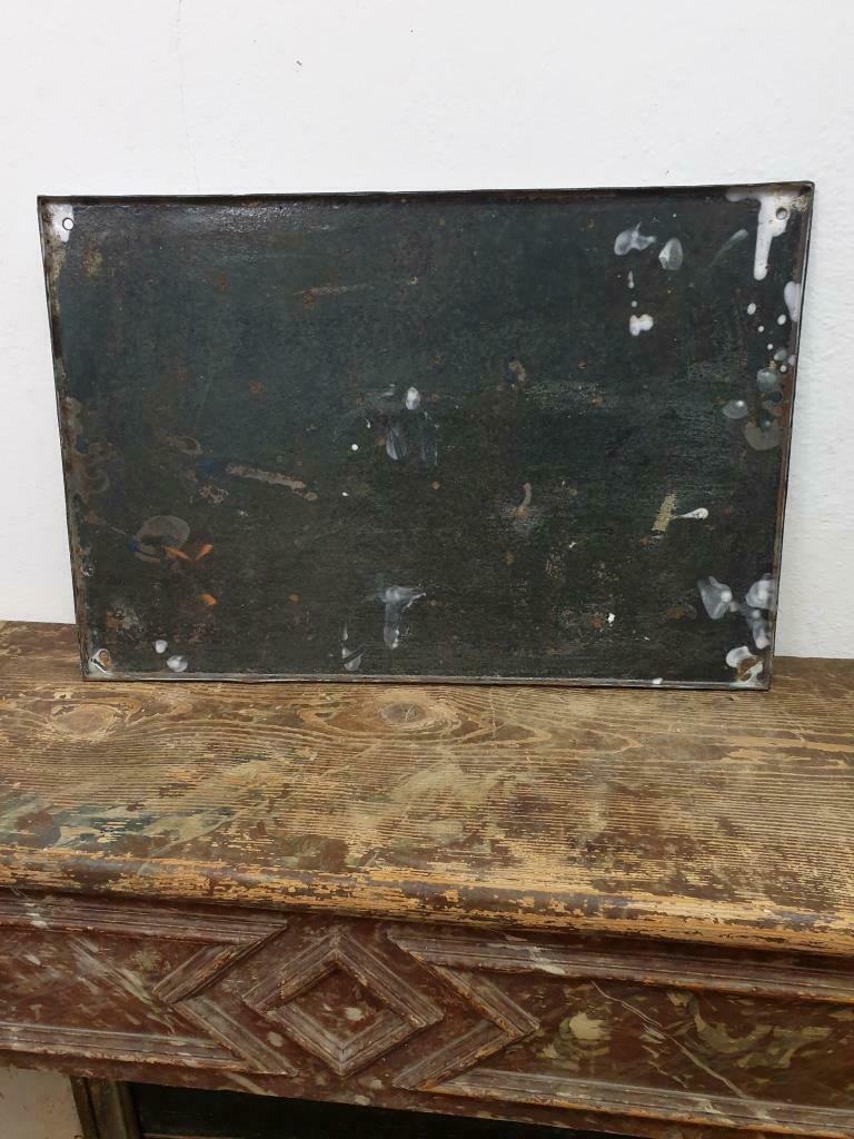 Plaque emmaillée Imedia Teinture de l'Oréal