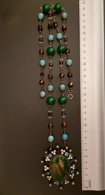 Collier / Pendentif / Broche transformable Dior par Roger Scemama – Vintage 1960