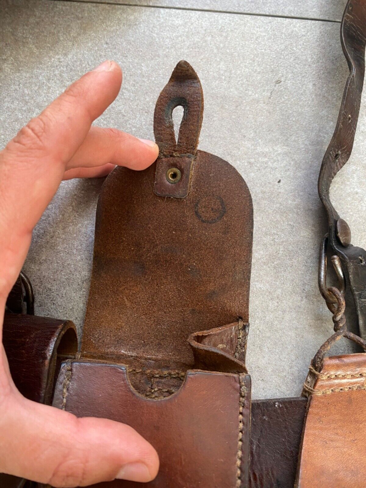 Rare cartouchière France 1940