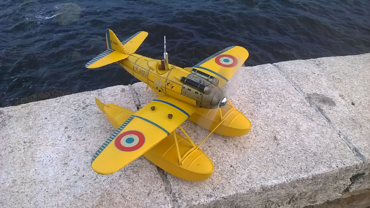 JOUETS ANCIENS JEP HYDRAVION BATEAU CANOT VOILIER DE BASSIN
