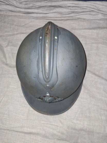 Casque Adrian Modèle 1915 – Génie Français, Insigne 1er Type