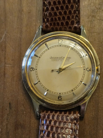 Montre homme Jaeger LeCoultre vintage or 18k 750 massif