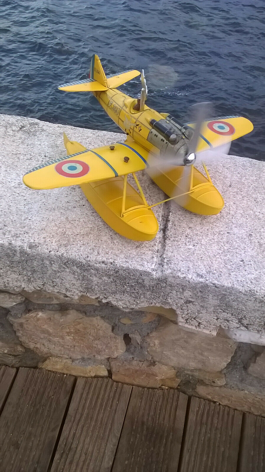 JOUETS ANCIENS JEP HYDRAVION BATEAU CANOT VOILIER DE BASSIN