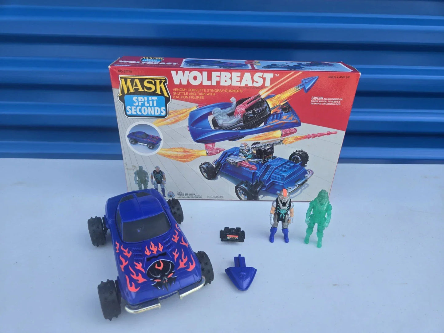 Masque Kenner M.A.S.K. Wolfbeast des années 1980