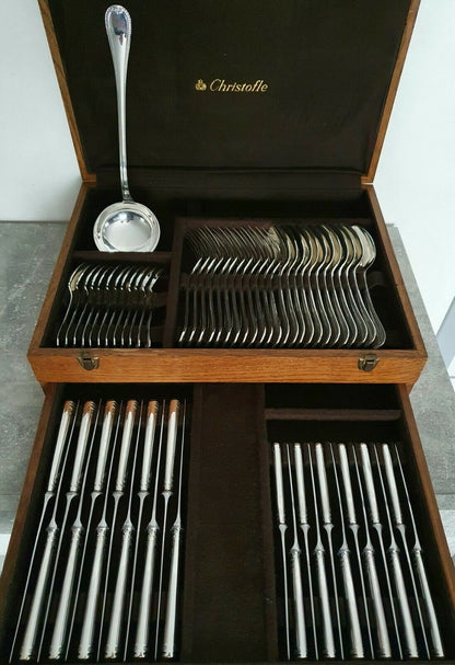 Ménagère Christofle Malmaison 61 Pièces