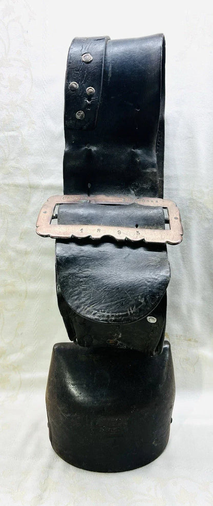 ANCIENNE CLOCHE SONNAILLE FER FORGE ART POPULAIRE DEVOUASSOUD