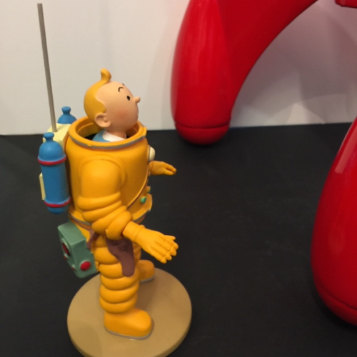 Superbe ensemble Fusée Tintin  Moulinsart