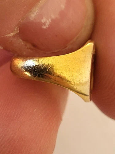 Ancienne chevalière or 18 carats Armoiries