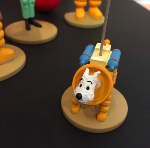 Superbe ensemble Fusée Tintin  Moulinsart